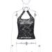 Aria Basics Aria Basics European And American INS Fashion Summer New Sexy Lace Halter Neck Versatile Backless Tank Top For Women Wholesale_ecoleips.com