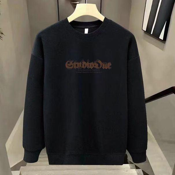 FW25 Matching Couple Cotton Crew Neck Sweatshirt - His & Hers_ecoleips.com