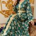 Women's Elegant Temperament Robe Printed Long Dress_ecoleips.com