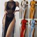 Women's Clothing New Solid Color Sexy Split Swimsuit_ecoleips.com