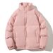 Women's Clothing Winter Padded Coat With Thick Warm Polyester Filling, Slim Fit Stand Collar Jacket, Solid Color Casual Outerwear For Daily Wear_ecoleips.com