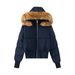 Women's Winter Hooded Zip-Up Coat – Warm Faux Fur-Lined Jacket For Casual & Streetwear_ecoleips.com