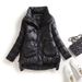 Export Foreign Trade European Station Down Jacket 2021 New Korean Version Slim Cotton Coat Winter Thickened Outerwear_ecoleips.com