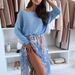 Women's Clothing Summer Printed Chiffon Casual Elastic Waist Skirt For Women_ecoleips.com
