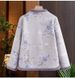 Modern Chinese-Style Quilted Coat – Thickened Winter Jacket With Floral Embroidery (XL-5XL, Stand Collar, Loose Fit)_ecoleips.com