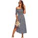 DiYun Independently Developed And Designed The Printed 2023 Summer One-shoulder Casual A-line Dress With Puff_ecoleips.com