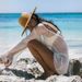 Women's Clothing Hollow Beach Long Sleeved Backless Sexy Short Skirt Hot Girl Perspective Knitted_ecoleips.com
