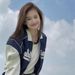 2025 New American Retro Style Beige-Blue Color-Block Short Baseball For Women, Spring And Autumn, Unique Design Jacket_ecoleips.com