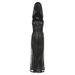 Women's Slim Fit Hooded Hollow out Knit Dress Solid Color European American Fashion Trend Spring Summer 2026 Sexy_ecoleips.com