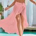 Sexy Tie-Waist Beach Wrap Skirt – Versatile Cover-Up For Bikini, Vacation & Summer Outfits – Lightweight Chiffon Fabric_ecoleips.com