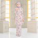 Modest Muslim Maxi Dress – 3D Floral Print Long Sleeve Abaya Dress For Women (S-5XL, Breathable Polyester Blend, Prayer & Daily Wear)_ecoleips.com