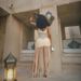 European Fashion Sexy Mesh Suspender Dress - 2025 Spring/Summer Pleated Hip Wrap With Tassel Detail_ecoleips.com