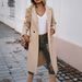 Diyun 2025 Autumn Winter New European And American Foreign Trade Elegant Commuter Lapel Cardigan_ecoleips.com