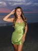 Summer New Arrival Women Sexy Dress Fringe Sequined Spaghetti Strap Mini Dress Hot Girl Party Cocktail Prom Gown_ecoleips.com