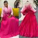 Women’s Clothing Pleated Suit For Women With Waist Hugging Straps And Gradient Color Pleated Cardigan Tops, High Waist Pleated Skirt, Two Piece Suit_ecoleips.com