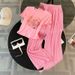 Women’S Clothing Women's Summer Fashion Suit Dopamine Stylish Age-Reducing Printed Short-Sleeved T Shirt Draped Drawstring Wide Leg Pants_ecoleips.com
