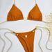 Women's Clothing New Contrast Color Quality Bikini Strap Split Suit Swimsuit Female Bikini_ecoleips.com
