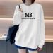 FW25 Matching Couple Cotton Crew Neck Sweatshirt - His & Hers_ecoleips.com