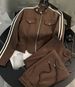 Women's Clothing Fashionable And High End Women's Sportswear Set, Early Autumn New Style, Elegant Sweatshirt Jacket And Wide Leg Pants Two Piece Set._ecoleips.com