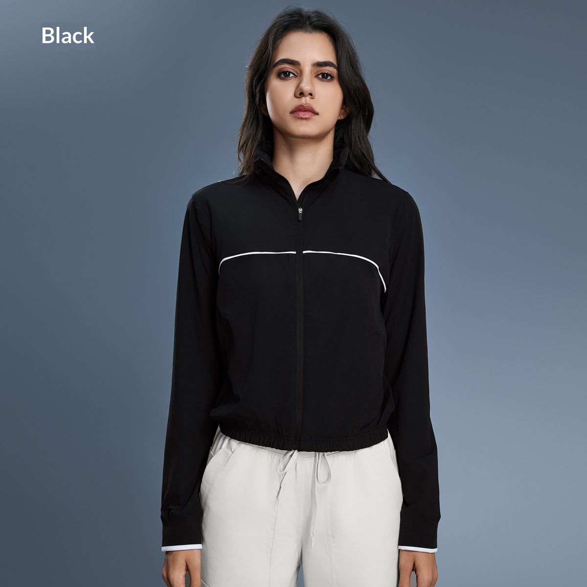 Loose Fitting Lightweight Sports Jacket For Women, Quick Drying, Breathable, Outdoor Cycling Sun Protection Clothing, UPF50+, Summer Style, D25105_ecoleips.com