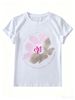 Women's Casual Cotton Crew Neck Tee, Relaxed Fit Everyday Summer Wear_ecoleips.com