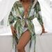 Women's Clothing Stylish Beach Cover-Up Kimono – Lightweight Sun Protection & Flowy Resort Wear For Women"_ecoleips.com