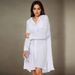 Boho Beach Shirt Cover-Up – 100% Textured Cotton Oversized Shirt For Swimwear (One Size, 12 Sun-Ready Colors)_ecoleips.com