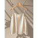Women's Clothing Plus Size Clothes Large Bow Camisole Drape Vest Backless Faux Silk Gentle Elegant Top Export Style_ecoleips.com