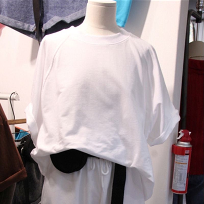 Sports Suit Women 2024 Summer Short Sleeve T-shirt Shorts Two-piece Set Style Casual Small Fragrance Ins Korean Women's_ecoleips.com