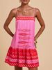 Women's Printed Bohemian Flowy Camisole Dress Casual Loose Vacation Style European And American Fashion_ecoleips.com