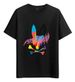 Women's T-Shirts Tshirt Muscle Freaks Psycho Bunny Multicolor Style T-shirt_ecoleips.com