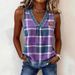 Women's Clothing Plus Size Women's Casual Sleeveless Vest Camisole Summer Top For Formal & Casual For Women_ecoleips.com