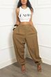 Women's Clothing New Fashion Casual Loose Trend Leg Trousers Nine Point Trousers_ecoleips.com