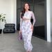 Trendy New Fashion Women's Gradient Printed Dress Slim Fit Long Sleeve Casual Dress For Women Spring Autumn Daily Outfit_ecoleips.com