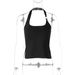 Spice Girl Sexy Side Opening Ultra Short Slim Neck Women's Small Suspender_ecoleips.com