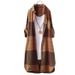 Artistic Oversized Loose Shirt With Mid-Length Jacket, Retro Hong Kong-Style Spring/Autumn Collection For Women_ecoleips.com
