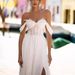 Women’s Clothing Simple Light Wedding Dress New Slim One Shoulder Slit Bride Trailing Out Of The Gauze Travel Shoot Slim_ecoleips.com