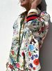 Independent Station Foreign Trade European And American Women's New Printed Suit Casual Long Pants Shirt Fashion_ecoleips.com