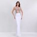 INS Strapless Tassel Halter Knitted Top Long Skirt Set For Women_ecoleips.com