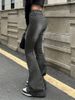 High-Waisted Flare Jeans For Women – Stretchy Bootcut Trousers With Vintage Buttons (S-3XL, Polyester Denim-Like, Office-to-Weekend Pants)_ecoleips.com