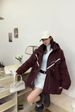girl European Style Down Parka For Women 2025 Winter New Heavy-duty Zipper Decoration Large Pocket Mid-length Trench Coat_ecoleips.com