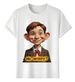 Women's T-Shirts Tshirt Muscle Freaks Cartoon Child Style Funny Portrait_ecoleips.com