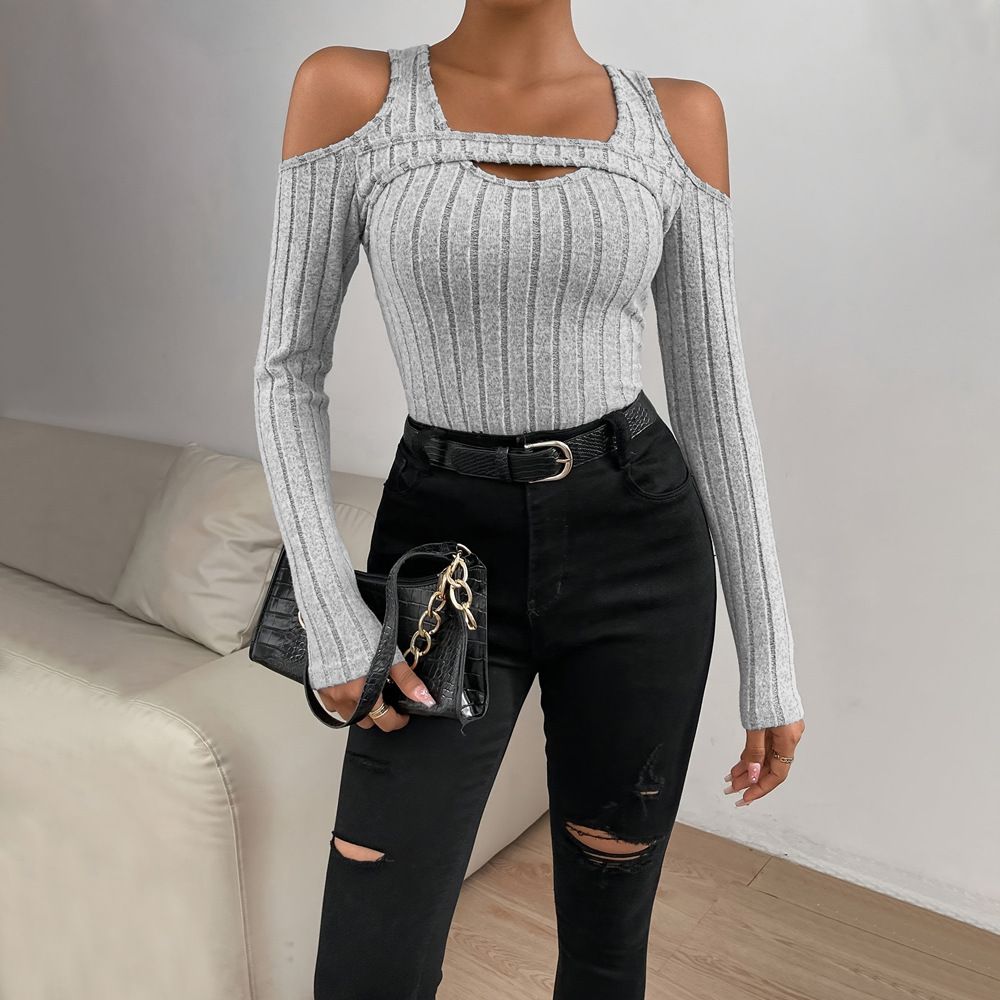 Voya Women's Hot Selling Elegant And Intellectual Style Dress For Spring And Summer Vacation, Two Pieces With A Sense Of Design And Slim Fit Top_ecoleips.com