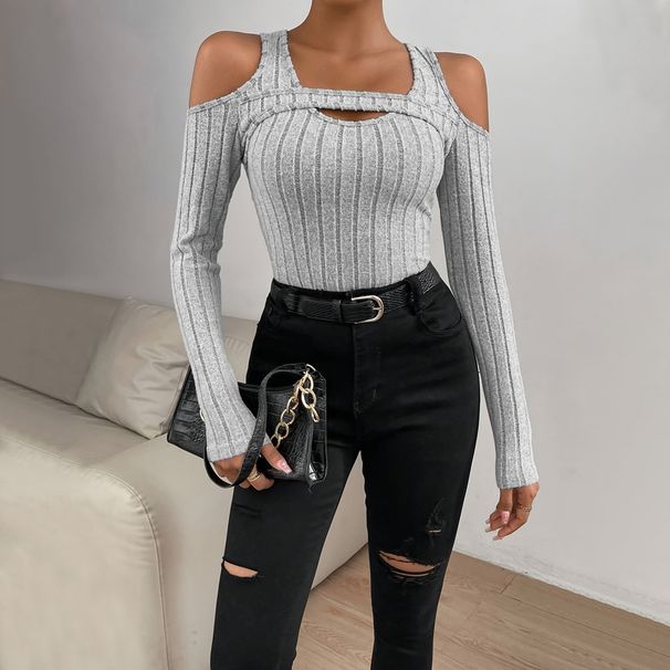 Voya Women's Hot Selling Elegant And Intellectual Style Dress For Spring And Summer Vacation, Two Pieces With A Sense Of Design And Slim Fit Top_ecoleips.com