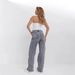 Cross-border Foreign Trade 2025 New Pants Women's Clothing Style Cross-border High-waisted Wide-leg European And_ecoleips.com