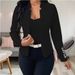 2026 European American Spring And Autumn New Style Letter Casual Elegant Slim-Fit Long-Sleeve Blazer 9001 Print_ecoleips.com