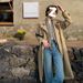 High-End Trench For Women, Spring And Autumn 2025 New Small Size Mid-Length British Style Fashionable Elegant Coat_ecoleips.com