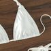 Women's Clothing Fashionable Bikini Pure Color Sexy Strap Backless Swimsuit_ecoleips.com