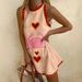Women's Clothing Printed Linen Sleeveless Skirt Dress_ecoleips.com