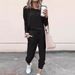 2026 Spring Autumn New Women's Fashion Cross-Border European And American Clothing . Loose Solid Color Drawstring_ecoleips.com
